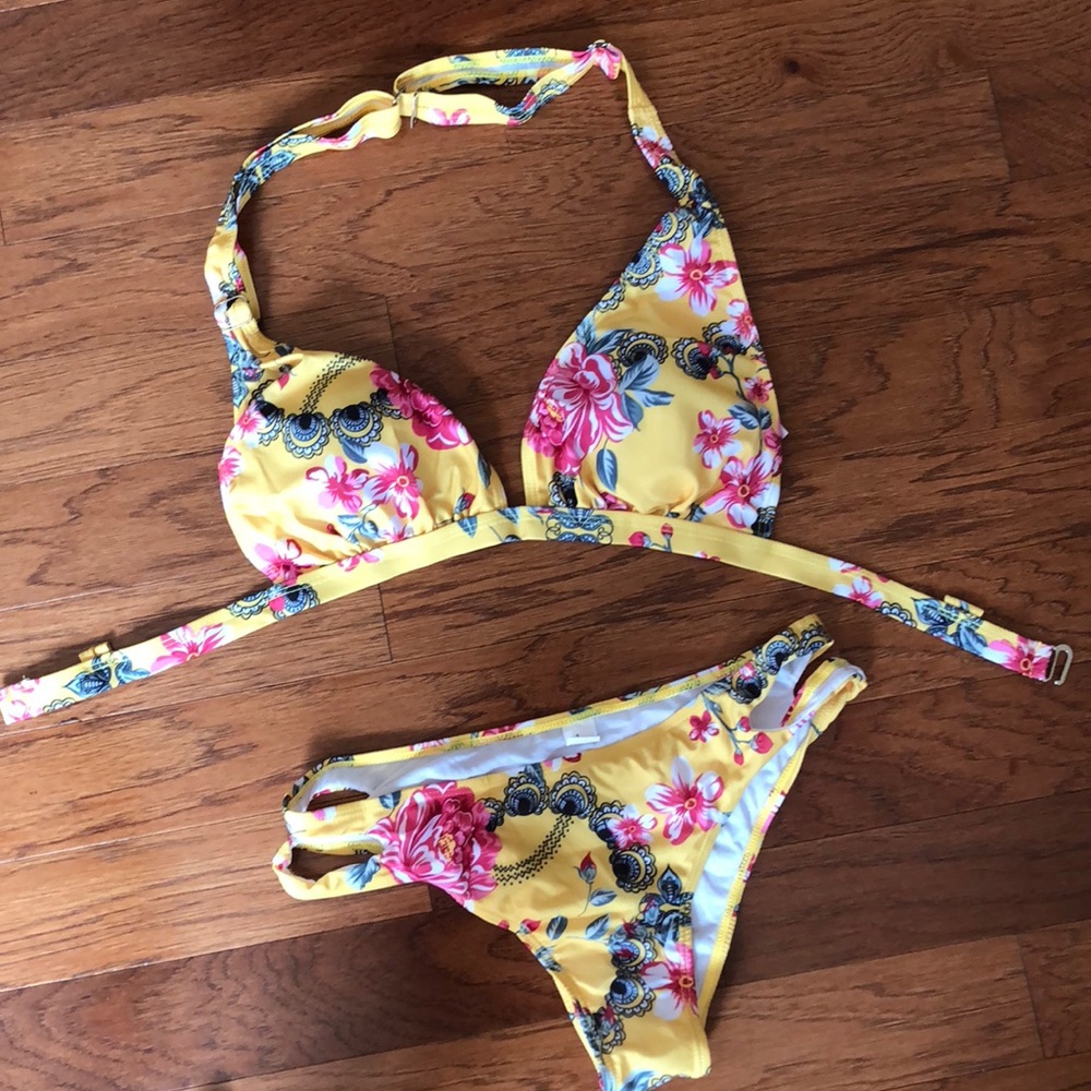 Two piece bathing suit